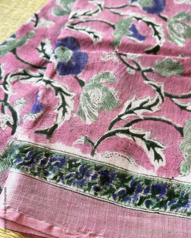 DP-Y02337 Linen Salwar Pink
