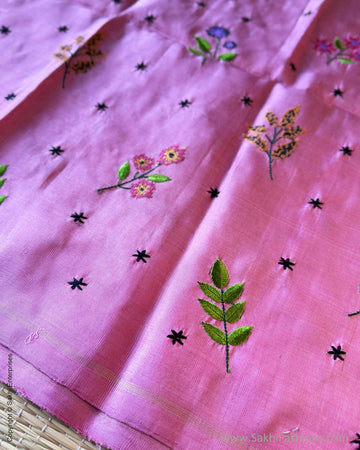 DP-Y08214 Floral Black Kanchi