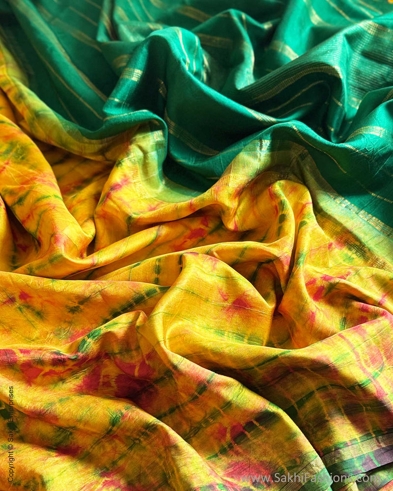 EE-Y07871 Yellow TieDye Kanchi
