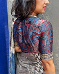BL-W17856R Mashru Silk Blouse