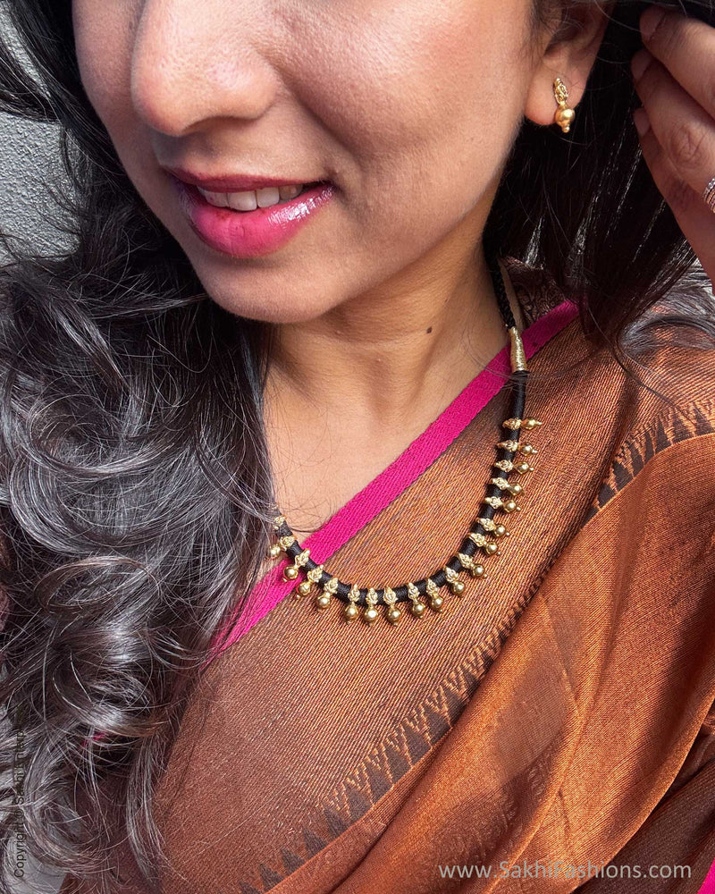 EE-X16206 Brown Tissue Cotton Sari