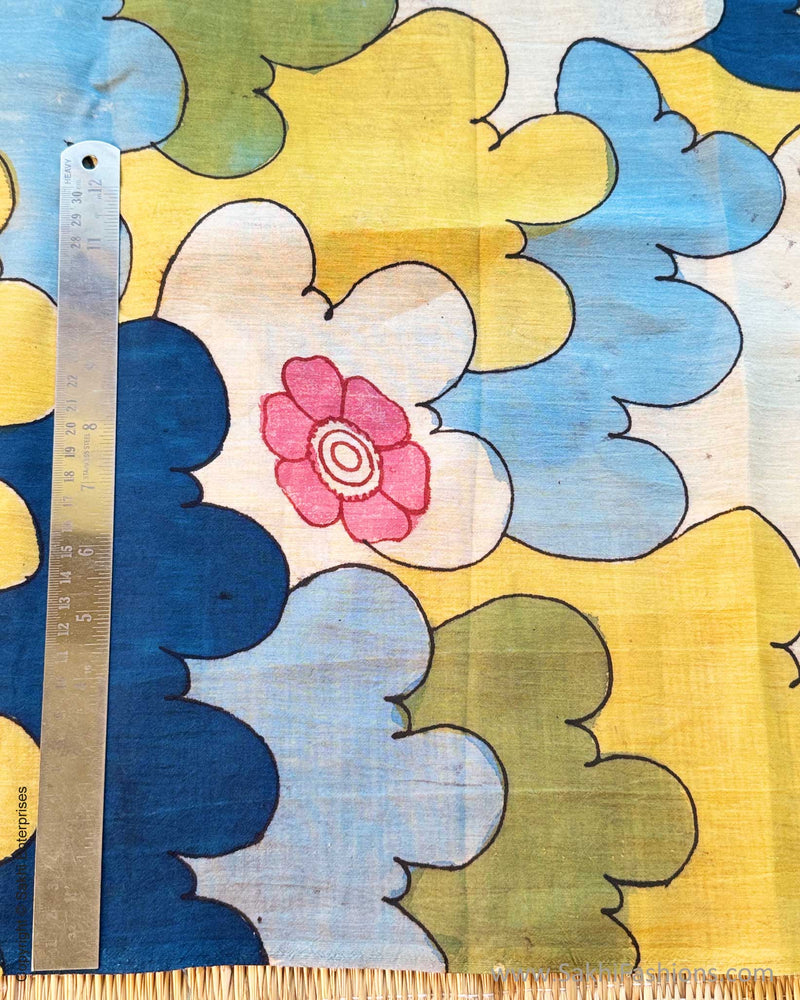 BL-Y09331 Multi Silk Kalamkari