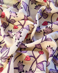 BL-Y09334 Cream Silk Kalamkari