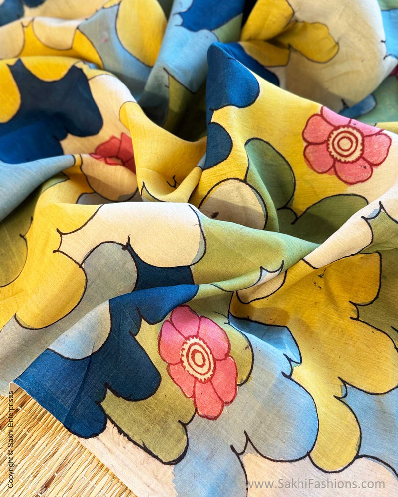 BL-Y09331 Multi Silk Kalamkari