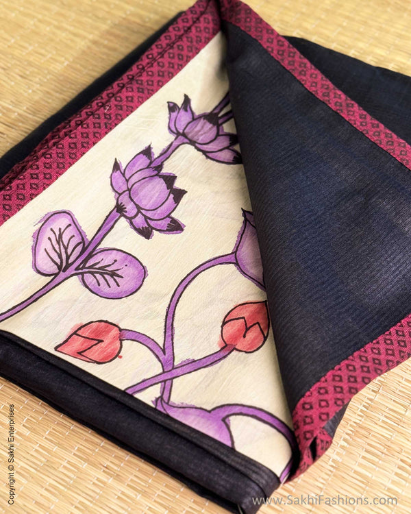 DP-Y09617 Kalamkari Tussar Sari