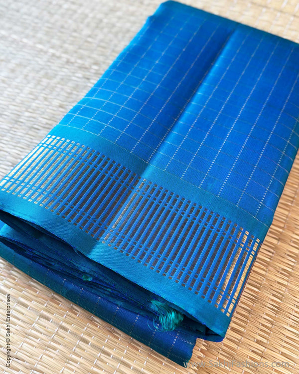 DP-Y04727 Blue Kanchi Sari