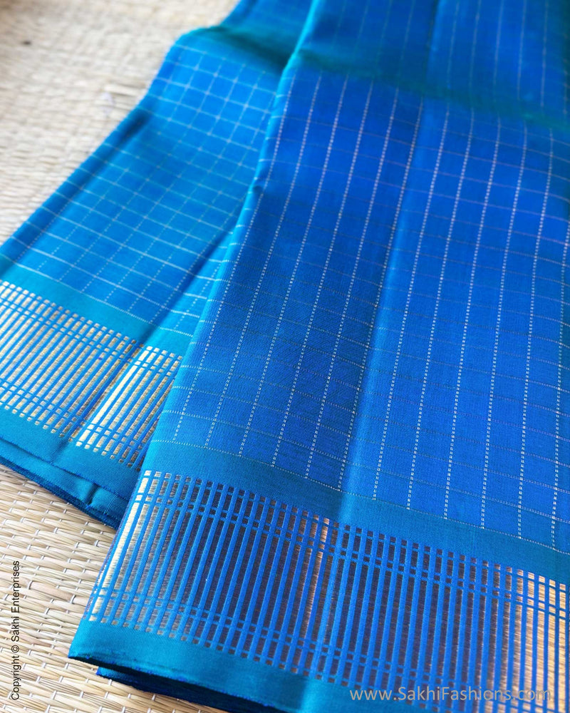 DP-Y04727 Blue Kanchi Sari