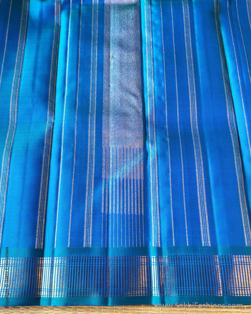 DP-Y04727 Blue Kanchi Sari