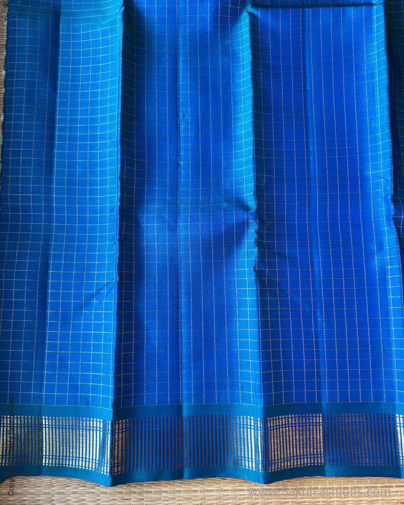 DP-Y04727 Blue Kanchi Sari