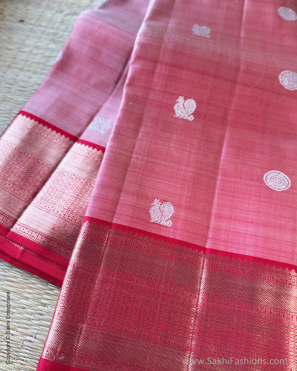 DP-V04735 Red Kanchi Saree
