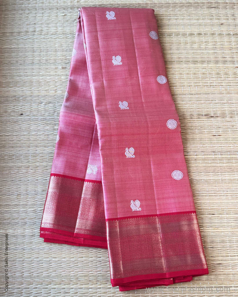 DP-V04735 Red Kanchi Saree