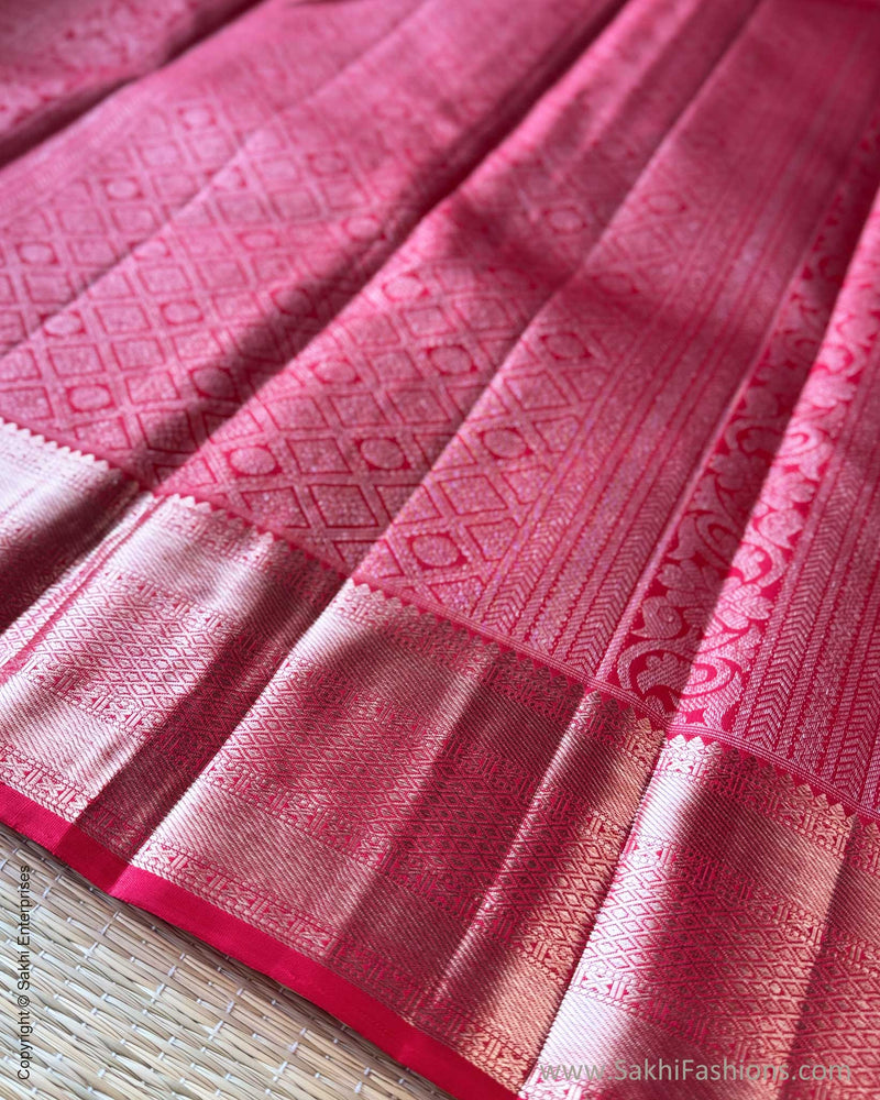 DP-V04735 Red Kanchi Saree
