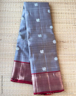 DP-V04735 Grey Kanchi Saree