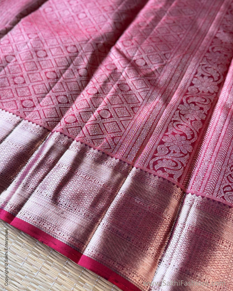 DP-V04735 Red Kanchi Saree