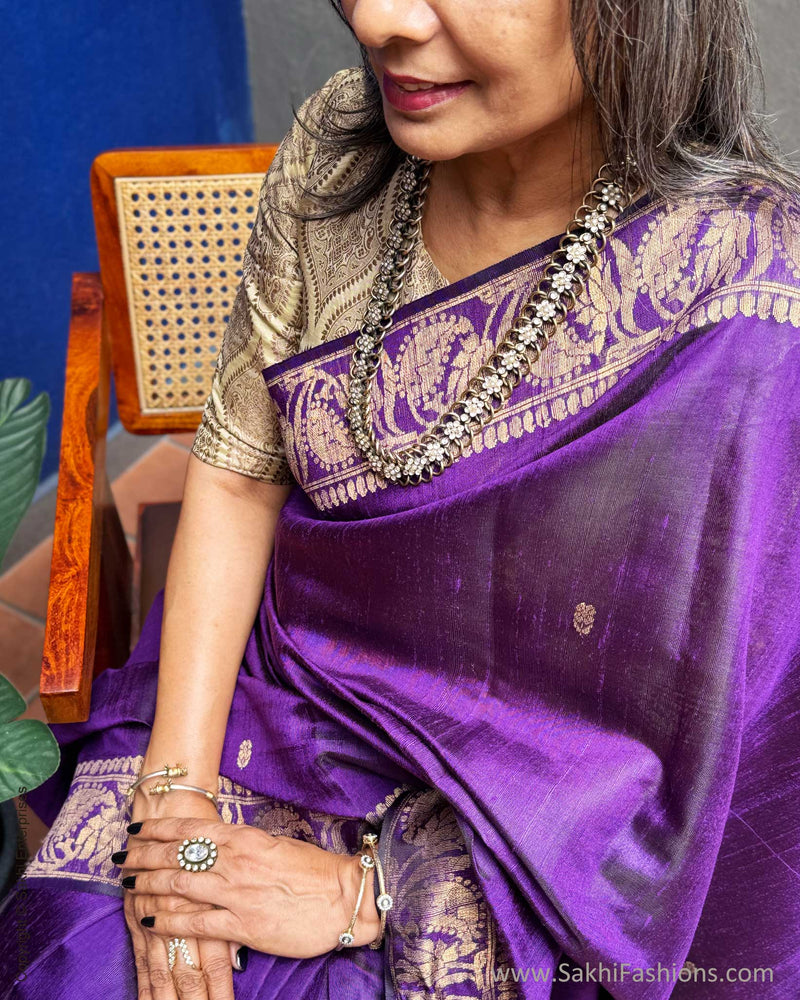 EE-Y08991 Rawsilk Saree