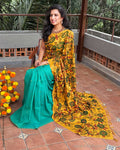 EE-Y09755 Kalamkari Kanchi Sari