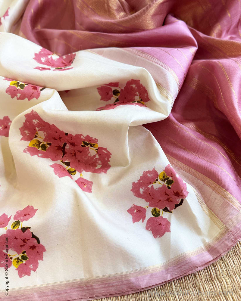 EE-Y09630 Bougainvillea Kanchi Sari