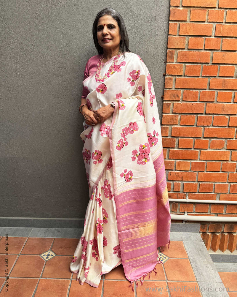 EE-Y09630 Bougainvillea Kanchi Sari