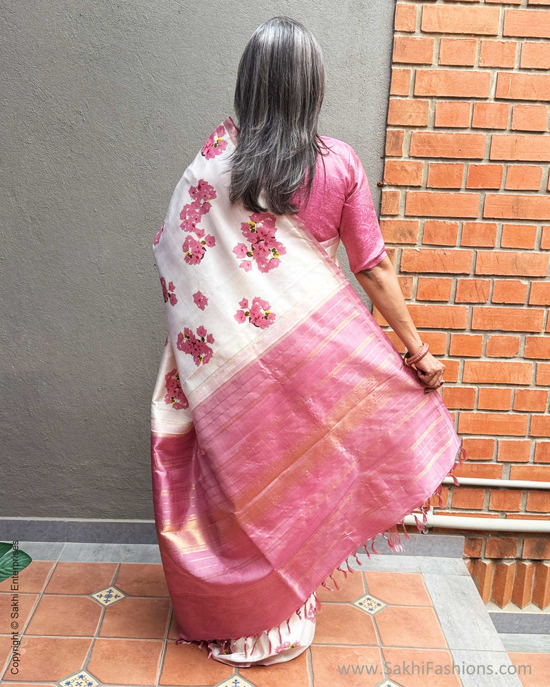 EE-Y09630 Bougainvillea Kanchi Sari