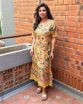 EE-Y05311 Kalamkari Tussar Dress