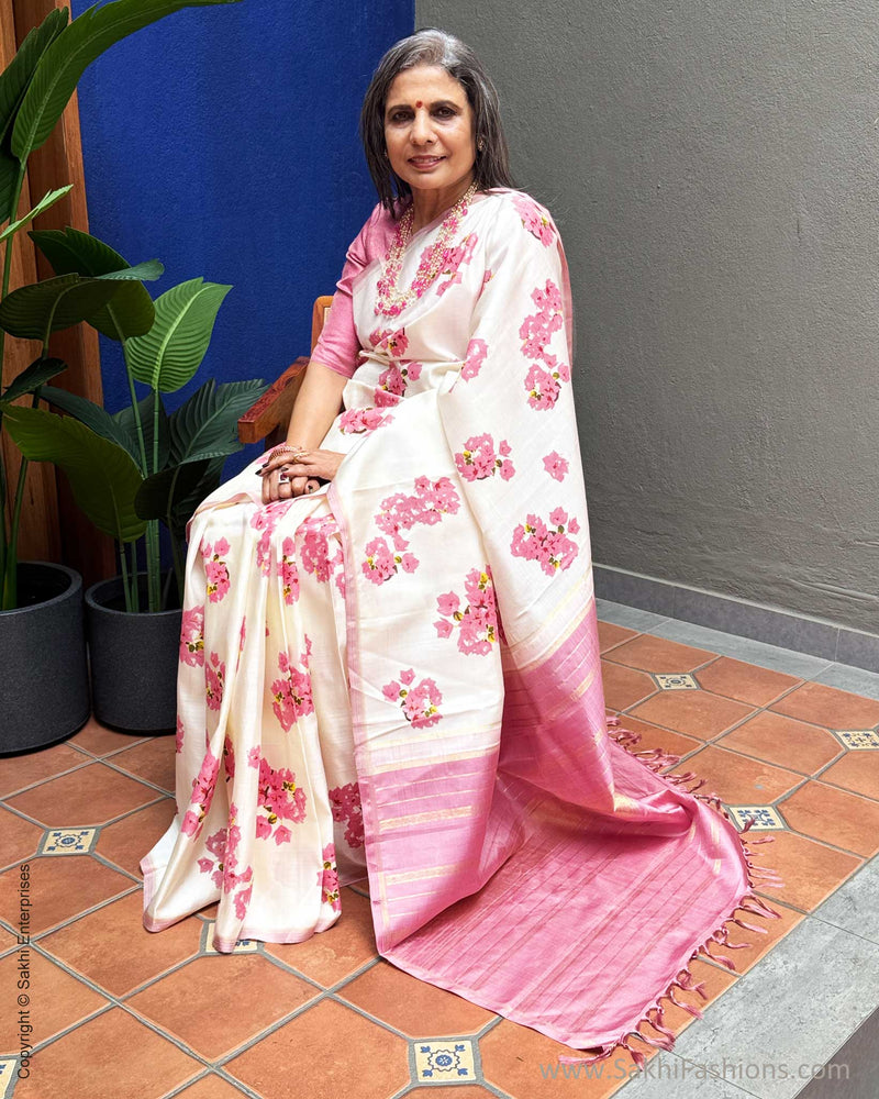 EE-Y09630 Bougainvillea Kanchi Sari
