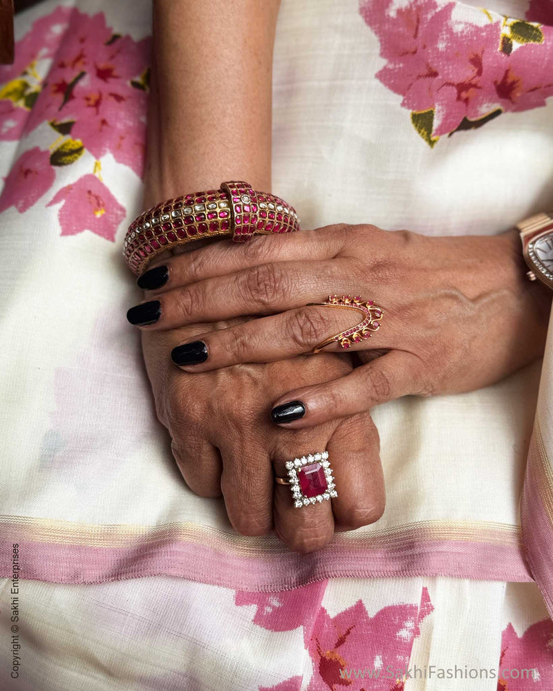 EE-Y09630 Bougainvillea Kanchi Sari