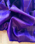 BL-Y08542 Purple Kanchi Blouse