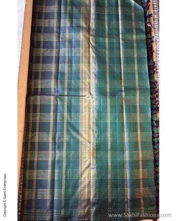 DP-Y08543 Green Kanchi sari