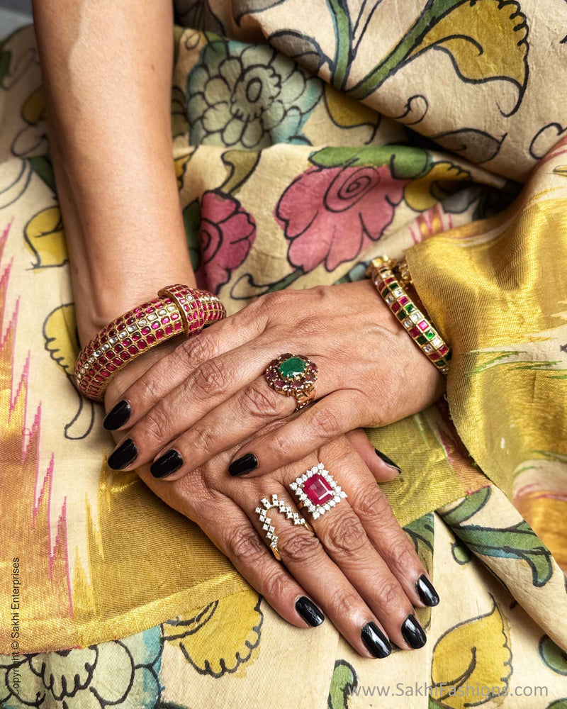 EE-Y08958 Kalamkari Kanchi Silk