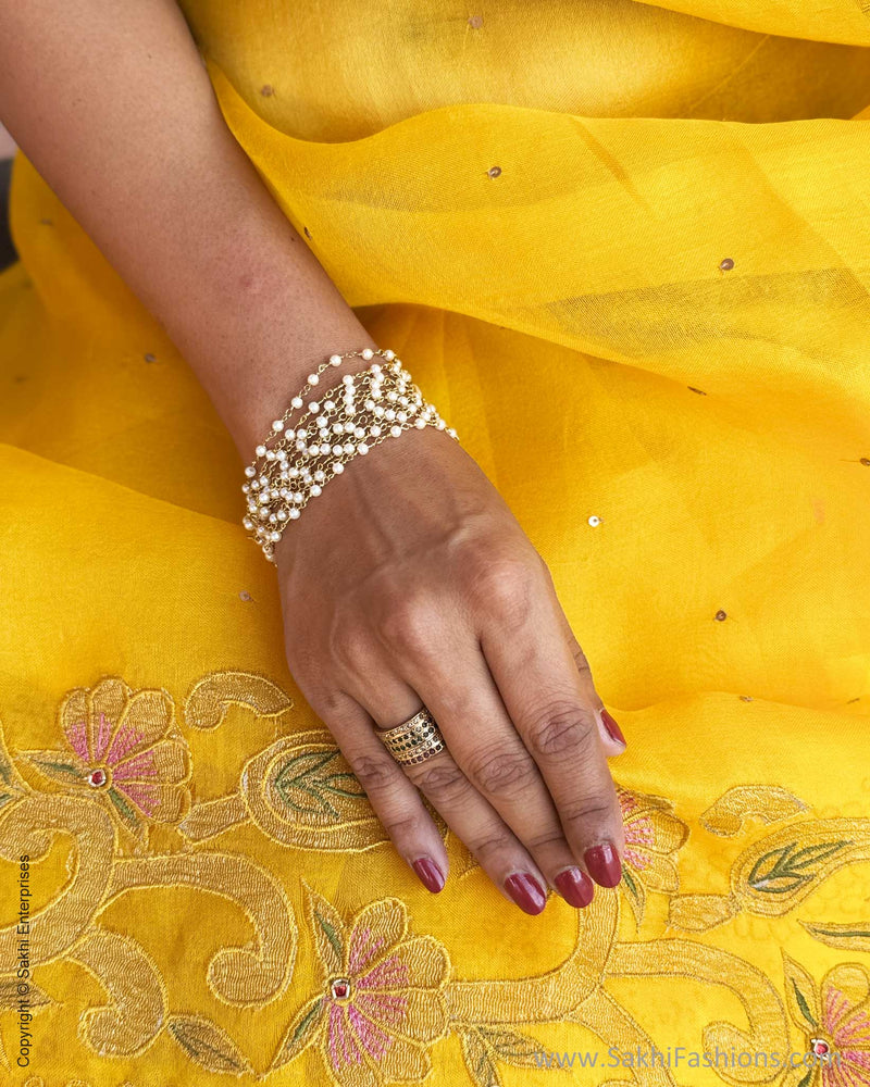 EE-Y09646 Yellow Organza Sari