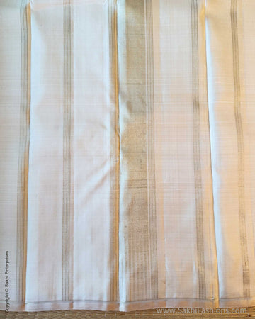 DP-Y08943 Cream Kanchi silk sari