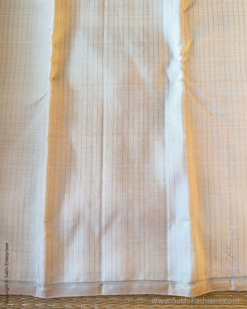 DP-Y08943 Cream Kanchi silk sari
