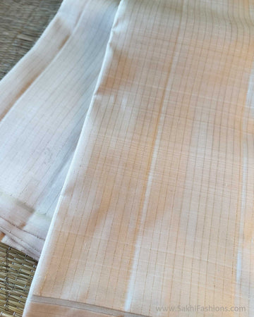 DP-Y08943 Cream Kanchi silk sari