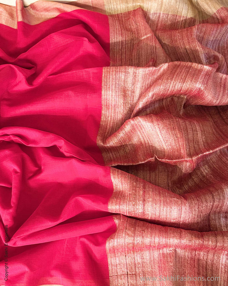 DP-Y05640 Red Cotton Saree
