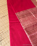 DP-Y05640 Red Cotton Saree