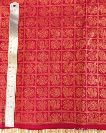 BL-Y10047 Red Kanchi Blouse