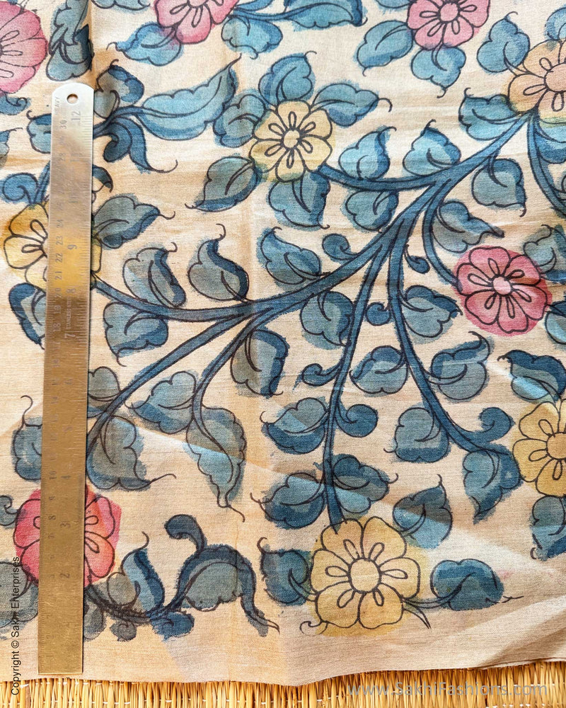BL-Y28125 Cream Silk Kalamkari