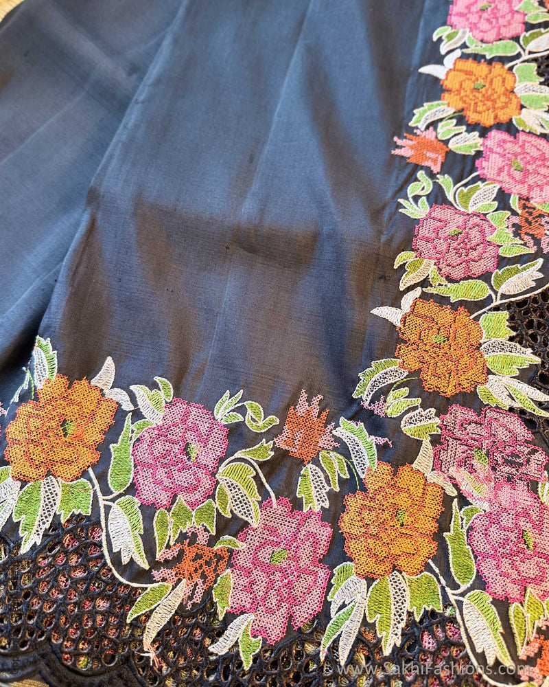 DP-Y08222 Kanchi floral Cutwork