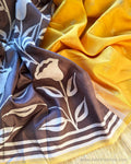 DP-Y09274 Brown Kanchi batik sari
