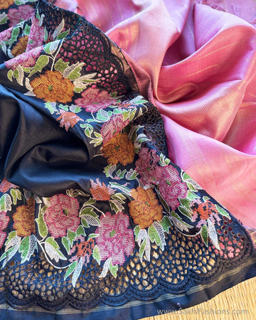 DP-Y08222 Kanchi floral Cutwork