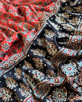 DP-Y10110 Modal Silk Red Ajrakh
