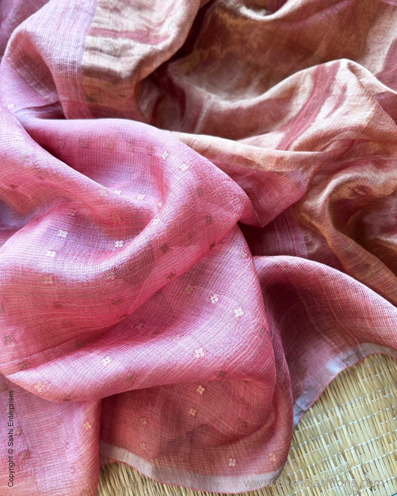 DP-Y05626 Pink Seq Sari