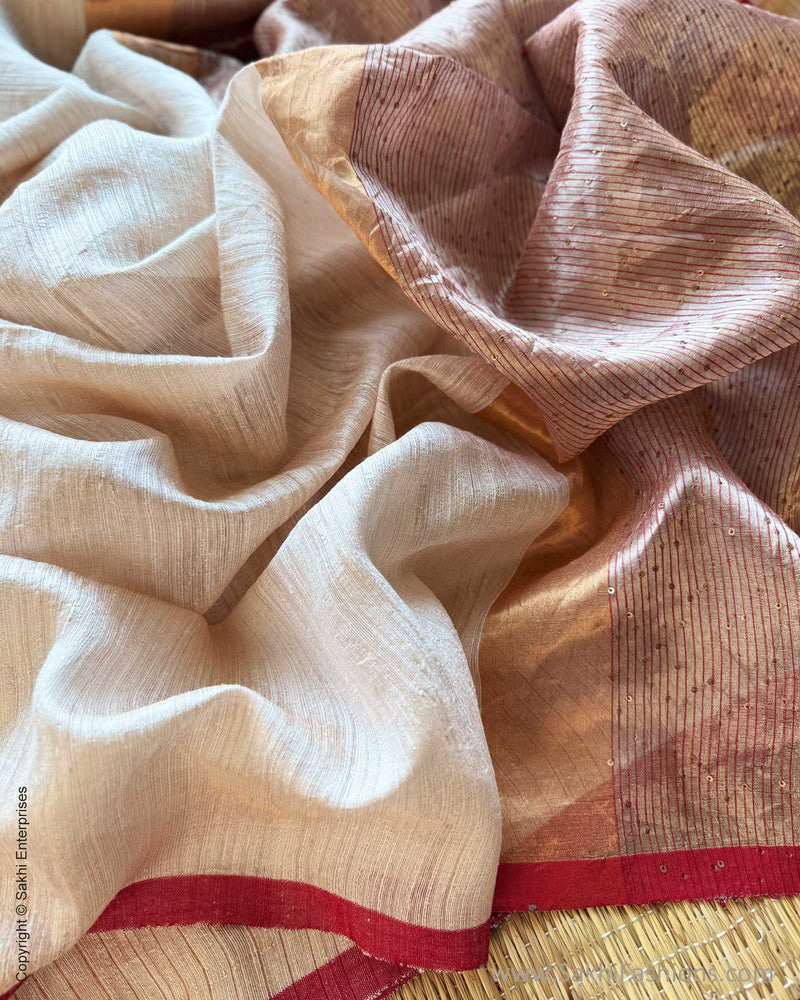 DP-Y05594 Cream Seq Sari