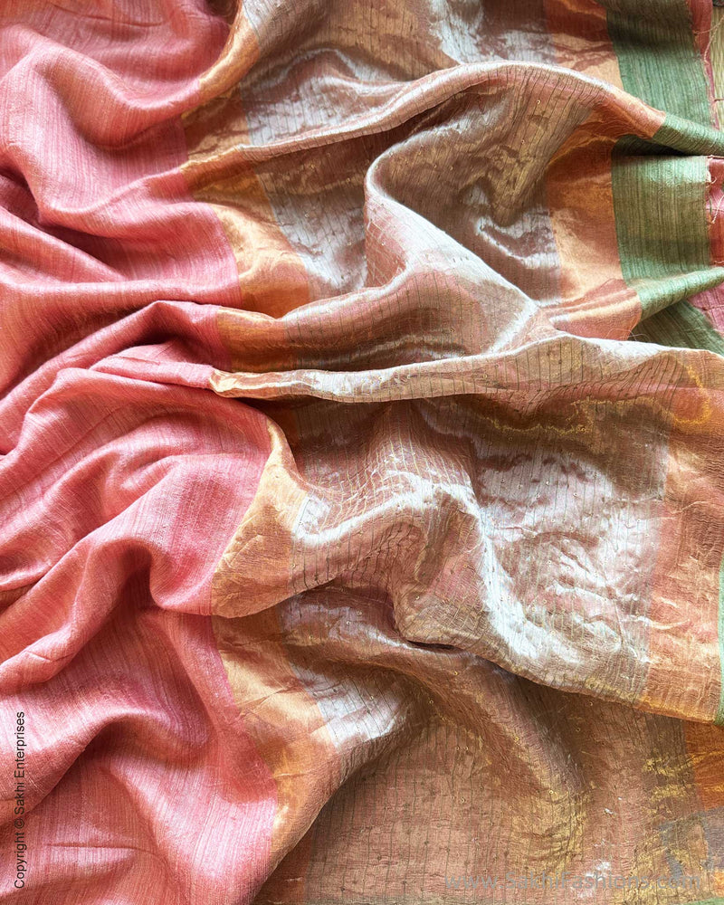 DP-Y05607 Pink Seq Sari