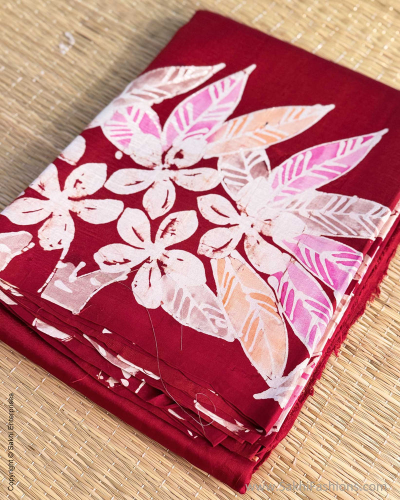 DP-Y09036 Red Batik Sari