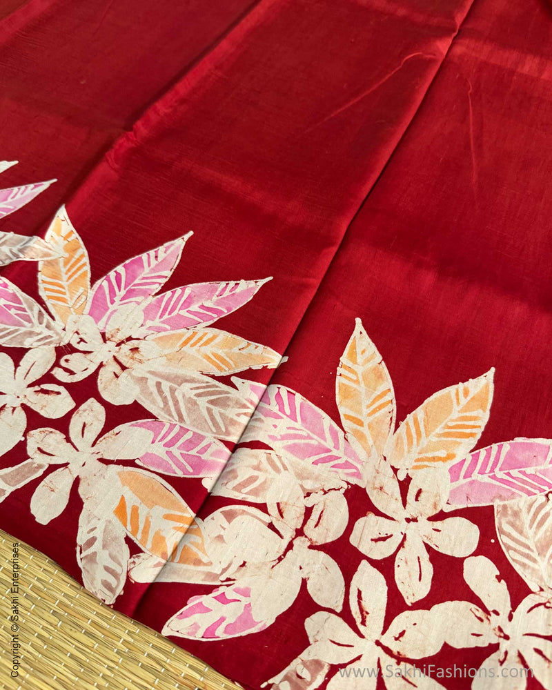 DP-Y09036 Red Batik Sari