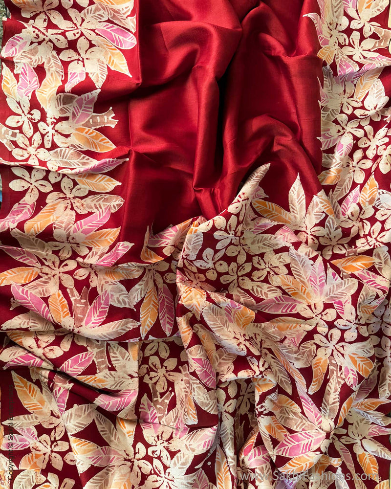 DP-Y09036 Red Batik Sari