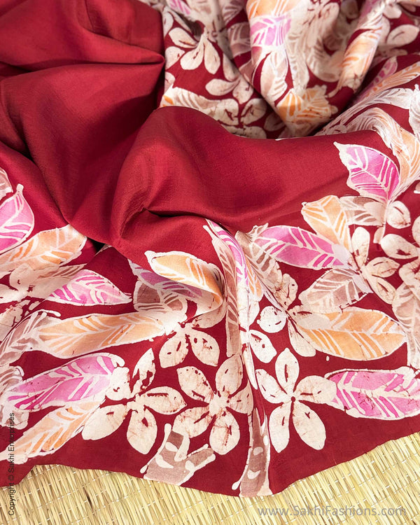 DP-Y09036 Red Batik Sari