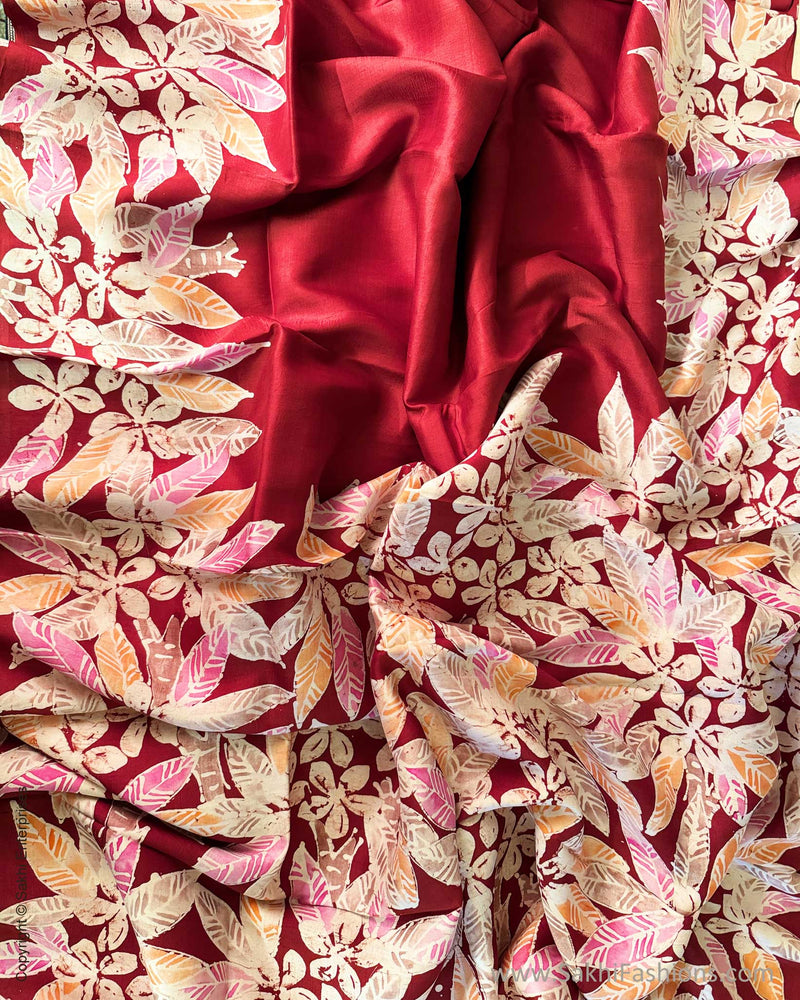 DP-Y09036 Red Batik Sari