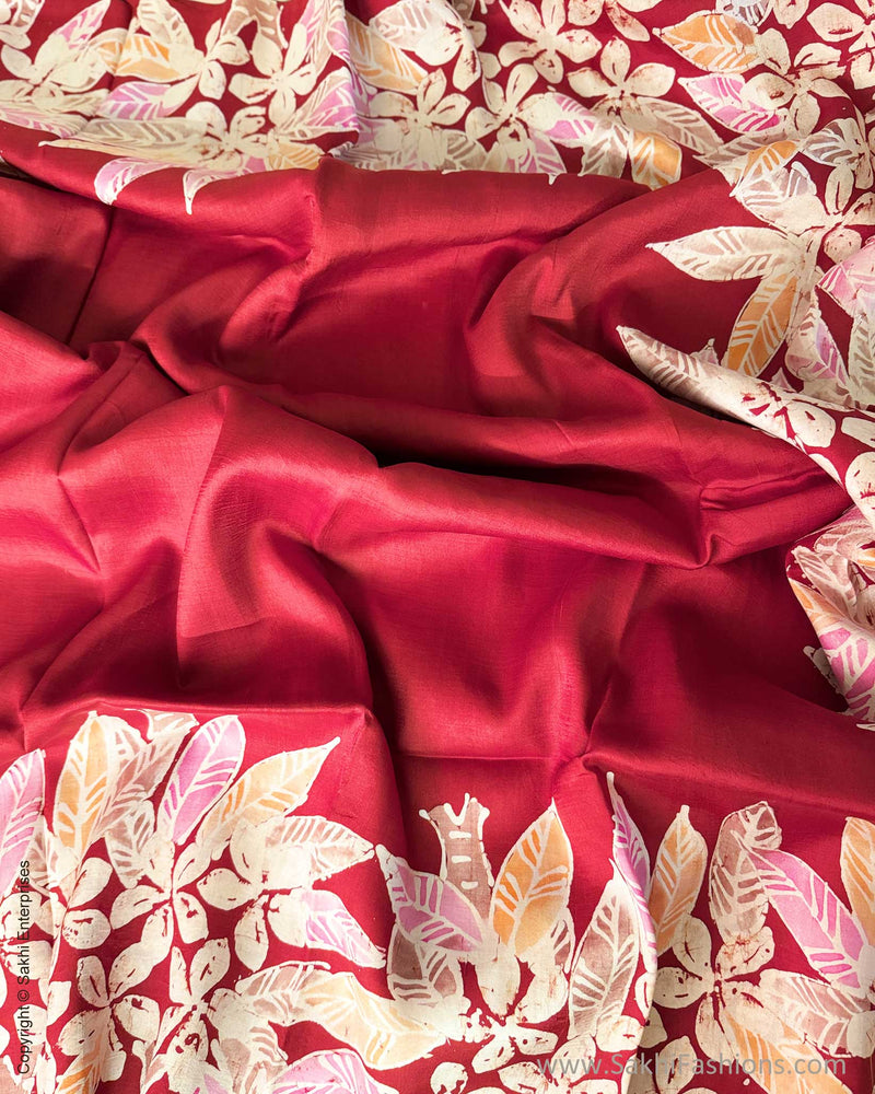 DP-Y09036 Red Batik Sari